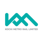 Kochi Metro Rail Limited logo with teal abstract design and text